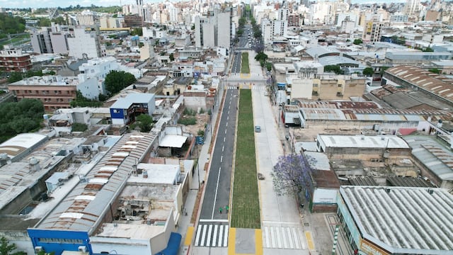 Así quedaron las nuevas dos cuadras de Maipú, entre Sarmiento y Libertad (Municipalidad de Córdoba).