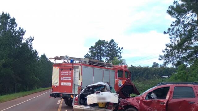 Accidente vial dejó una víctima fatal tras un choque frontal en Eldorado
