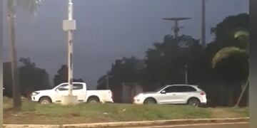 Puerto Rico: chocó a otro vehículo con su camioneta y se fue del lugar-