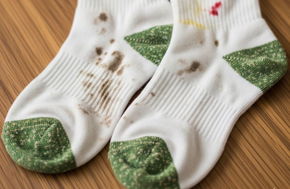 Ni jabón ni lavandina: el truco definitivo para eliminar las manchas de las medias y que queden como nuevas