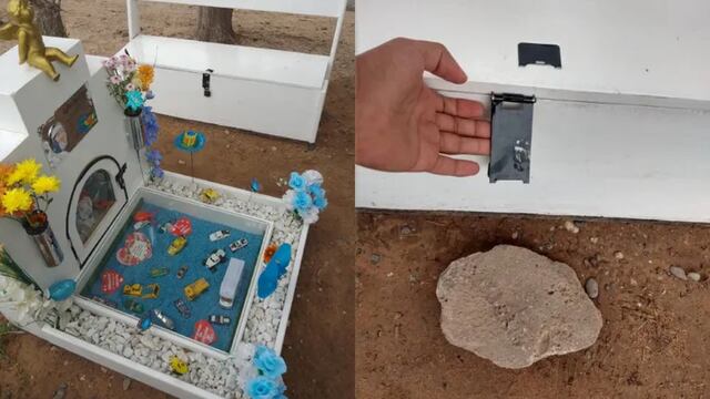 Saquearon la tumba de un bebé en un cementerio de Neuquén