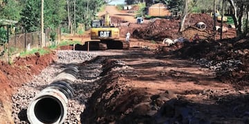 Avanzan a paso firme las obras viales en Eldorado.