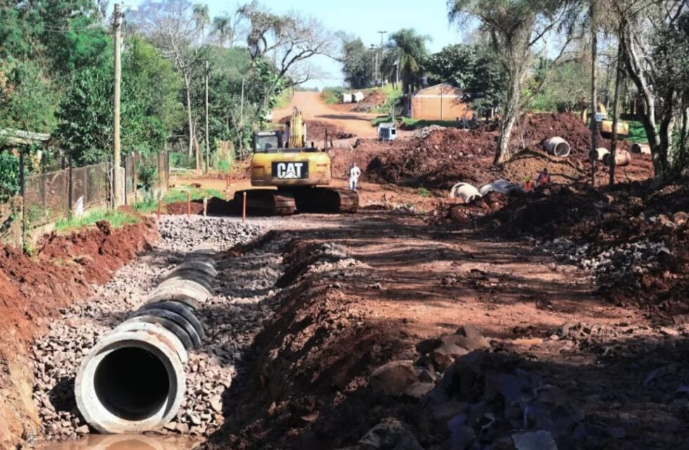 Avanzan a paso firme las obras viales en Eldorado