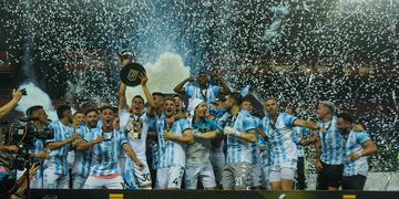 Racing se coronó campeón de la Supercopa Internacional.