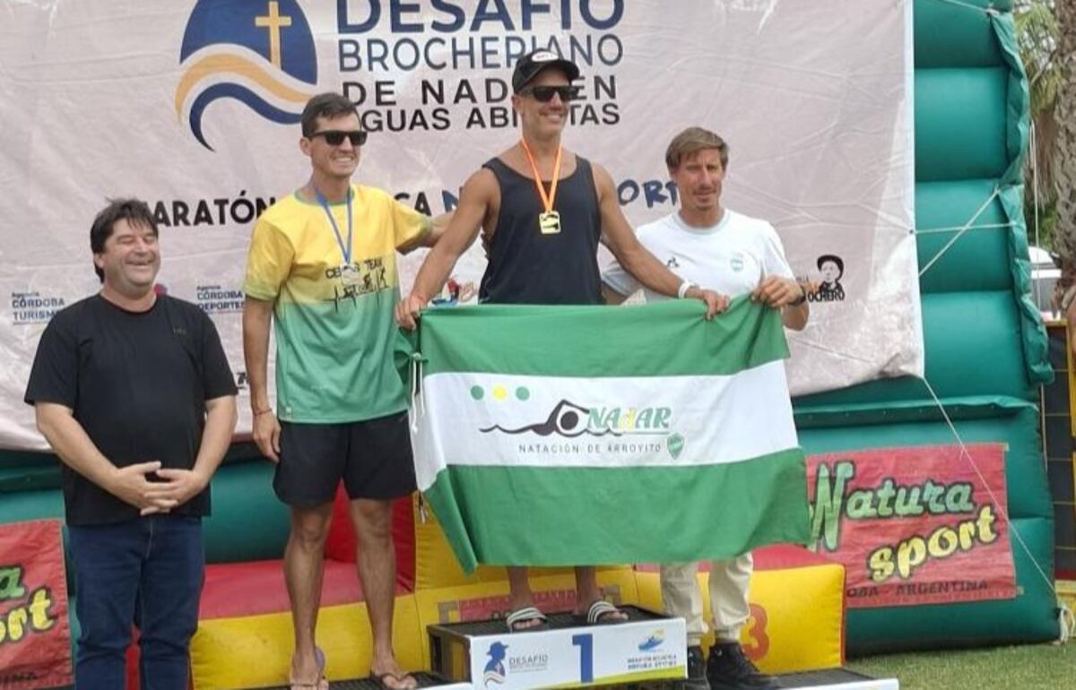 Rinaudo, Romero y Burzio con 1° y 2° puestos en Aguas Abiertas en Miramar