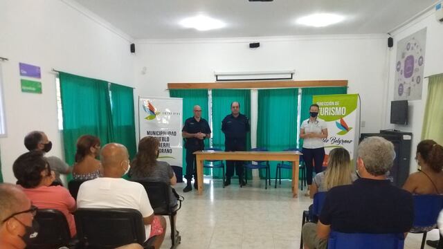 Reunión de turismo y Policía PGB