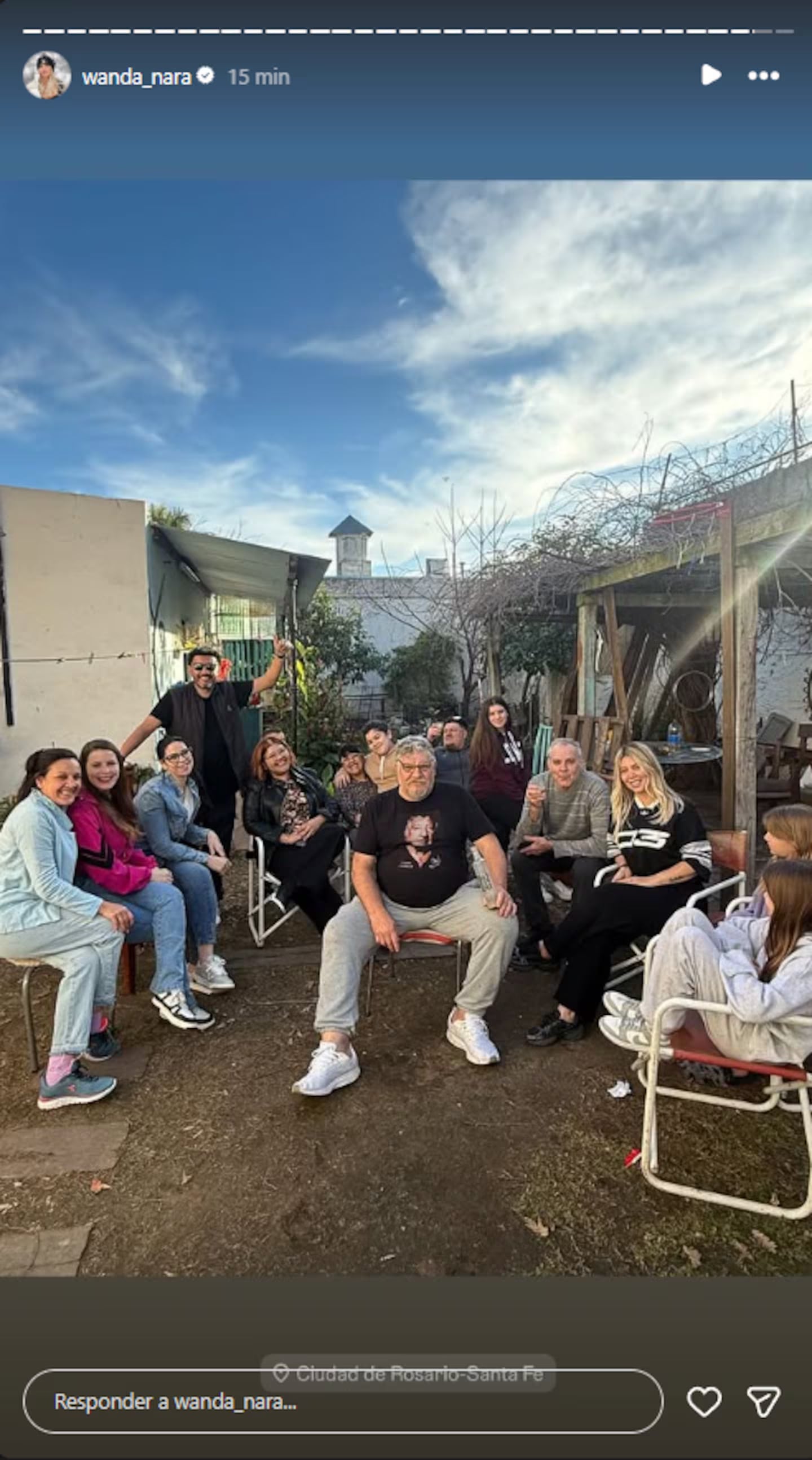 Wanda Nara viajó a Rosario y disfrutó de un fin de semana junto a los Icardi