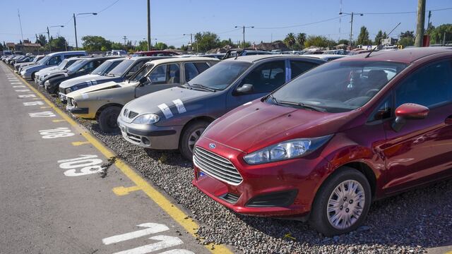 Guaymallén realizará la primera subasta de motos y autos de la playa de secuestros del departamento.