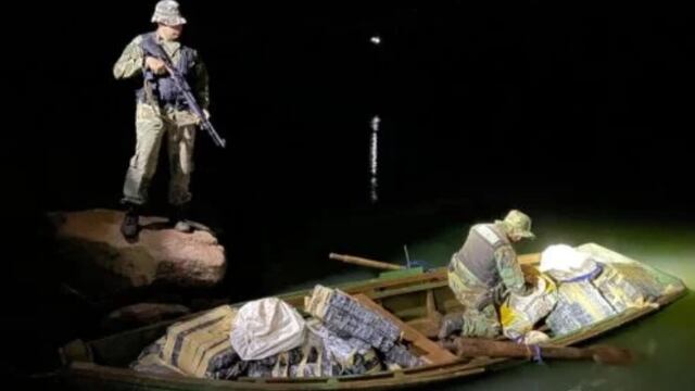 Incautan contrabando de marihuana en Eldorado.
