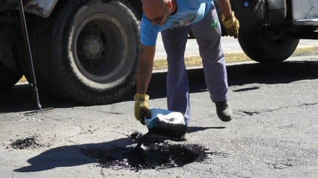 Comenzaron con el bacheo de calles
