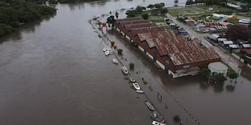Inundaciones en Entre Ríos: más de 150 personas ya abandonaron sus casas en Gualeguaychú
