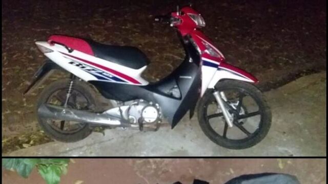 la policía no logró la detención del sospechoso.