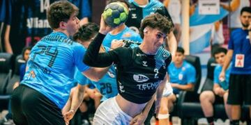 El mendocino Nico Stocco en acción.