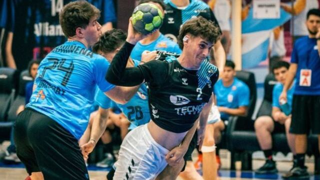 El mendocino Nico Stocco en acción.