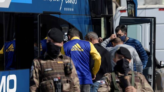 Boca abandonó la comisaría en Brasil y regresa a la Argentina.