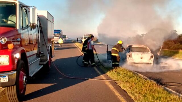 Accidente en Ruta Nacional Nº 12/ Caminos del Río Uruguay