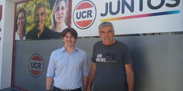 Carlos Ávila y Agustín Rossi, candidatos a concejales por JUNTOS Tres Arroyos