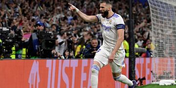 Karim Benzema, mejor jugador de la Champions League.