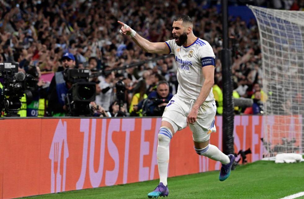 Karim Benzema fue nombrado como el mejor jugador de la Champions League