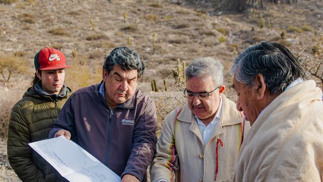 Recorrió el camino que une Toro Yaco con la ciudad y el sitio arqueológico Rincón Chico