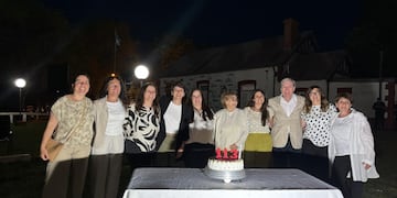 De la Garma festejó su aniversario y Lucía Gómez destacó los avances en salud, obra pública y educación