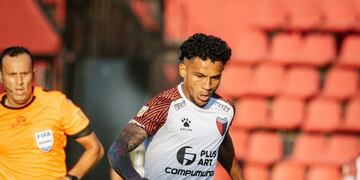 El delantero Wilson Morelo recibió el alta después de sufrir pubalgia. (Colón de Santa Fe)