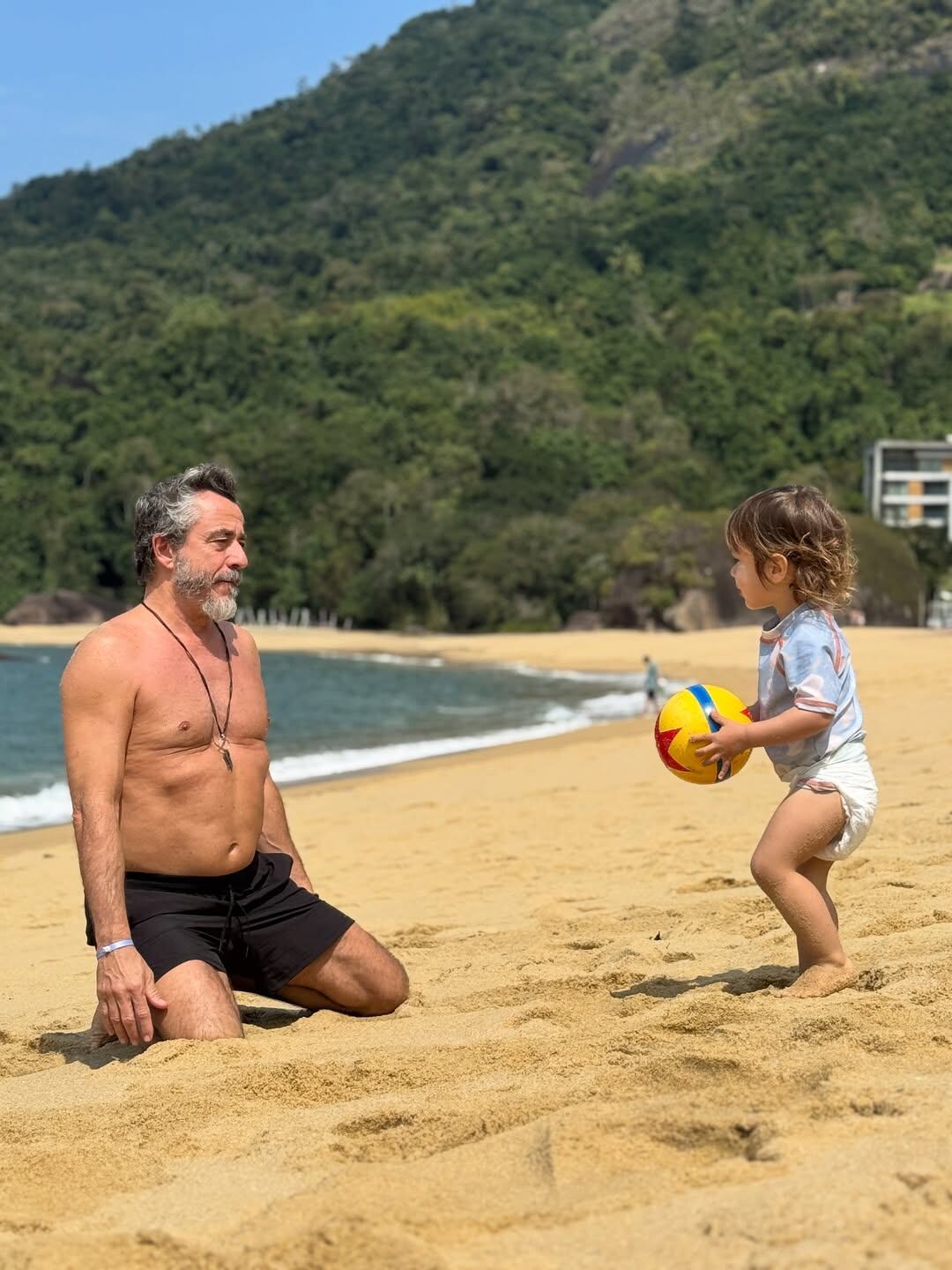 Pablo Granados festejó sus 60 años junto a su familia.