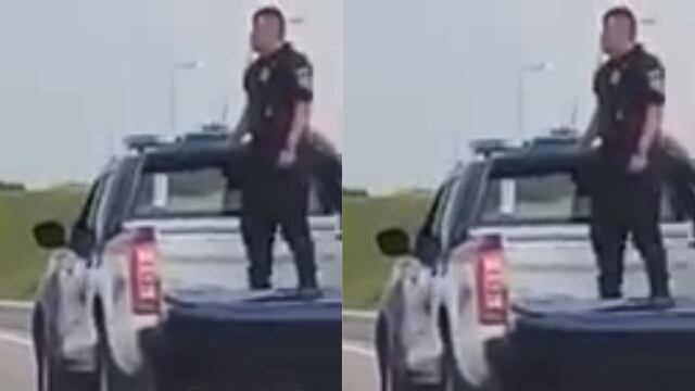 La imagen que llamó la atención de los cordobeses en avenida Circunvalación.