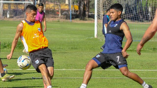 El objetivo de este sábado “es ganar los tres puntos, por eso iremos a buscar el partido”, dijo Francisco "Pancho" Maidana (derecha).