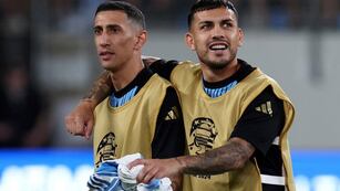 Di María y Paredes, picantes en la previa de Central vs Boca.