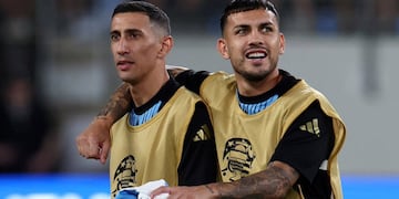 Di María y Paredes, picantes en la previa de Central vs Boca.