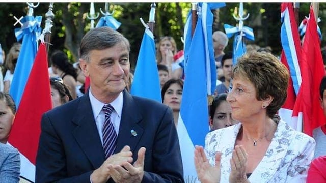 Hermes Binner y Élida Rasino