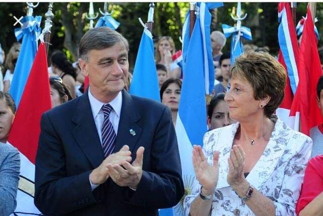 Hermes Binner y Élida Rasino
