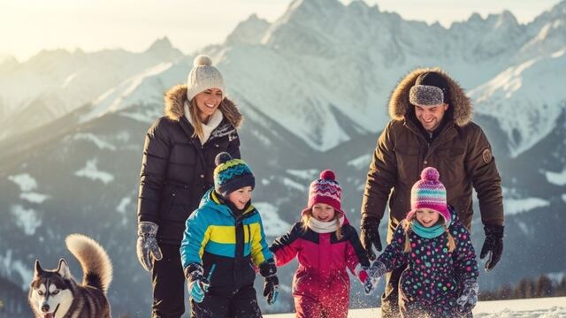 Vacaciones de Invierno en Argentina 2025 (Imagen generada con IA/Gemini)