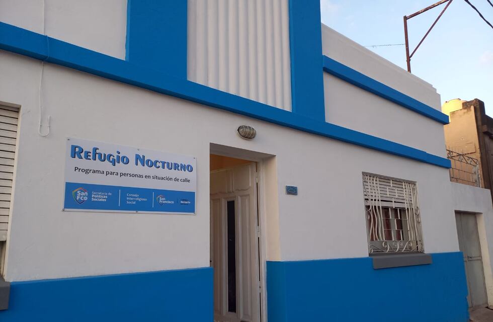 Obra interna de gas en el refugio nocturno de la ciudad