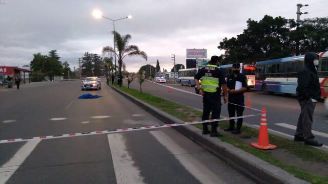Accidente fatal en Av. Paraguay