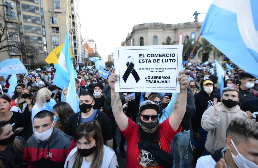 Comerciantes protestan este martes en Córdoba contra las restricciones