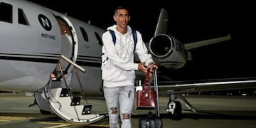 El futbolista arribó a Rosario y crecen las expectativas de un retorno a Central.