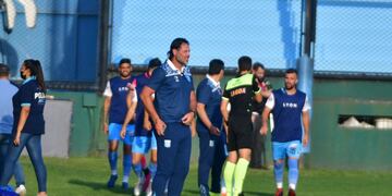 Carlos Bossio, el nuevo entrenador de Racing de Nueva Italia (Federico López Claro / La Voz).