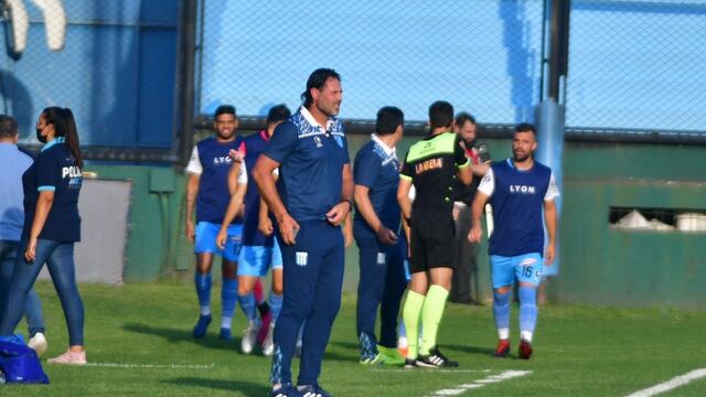 Carlos Bossio, el nuevo entrenador de Racing de Nueva Italia (Federico López Claro / La Voz).