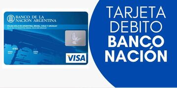 Tarjeta del Banco Nación