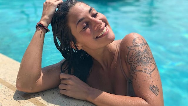 La influencer también se sometió a unos masajes relajantes