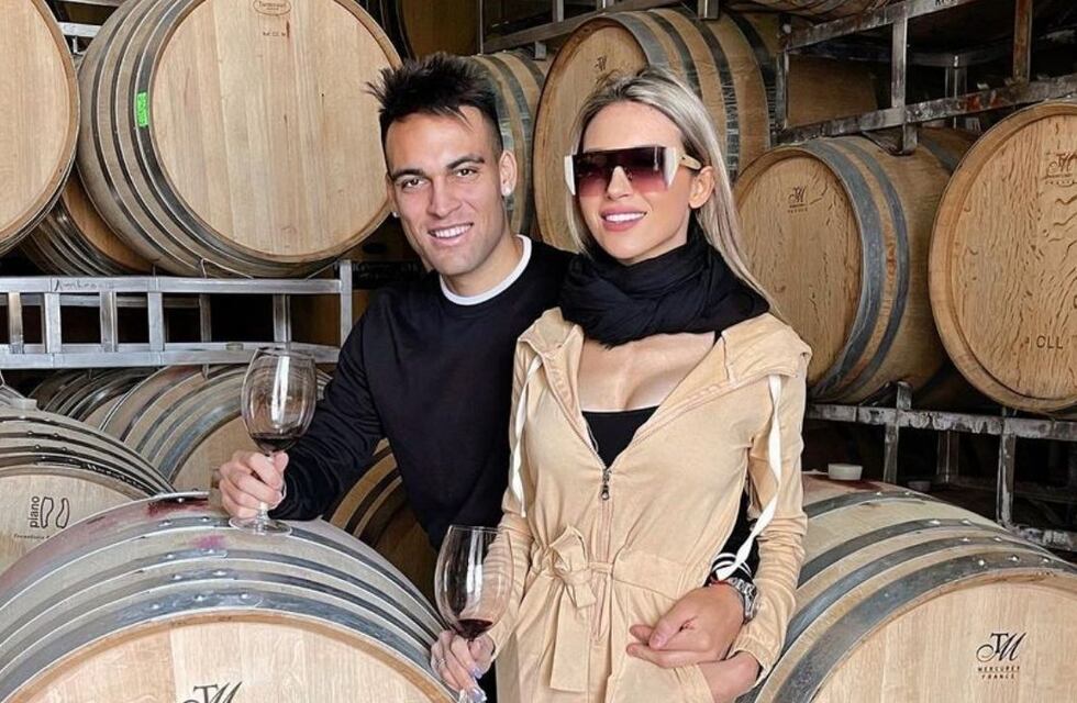 Agustina Gandolfo y Lautaro Martínez probaron juntos el vino que elaboran en Mendoza: “En proceso...”