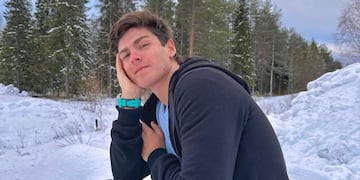 Marcos subió un video a TikTok durante su viaje en Finlandia con una mujer muy famosa en redes y todas estallaron de envidia.