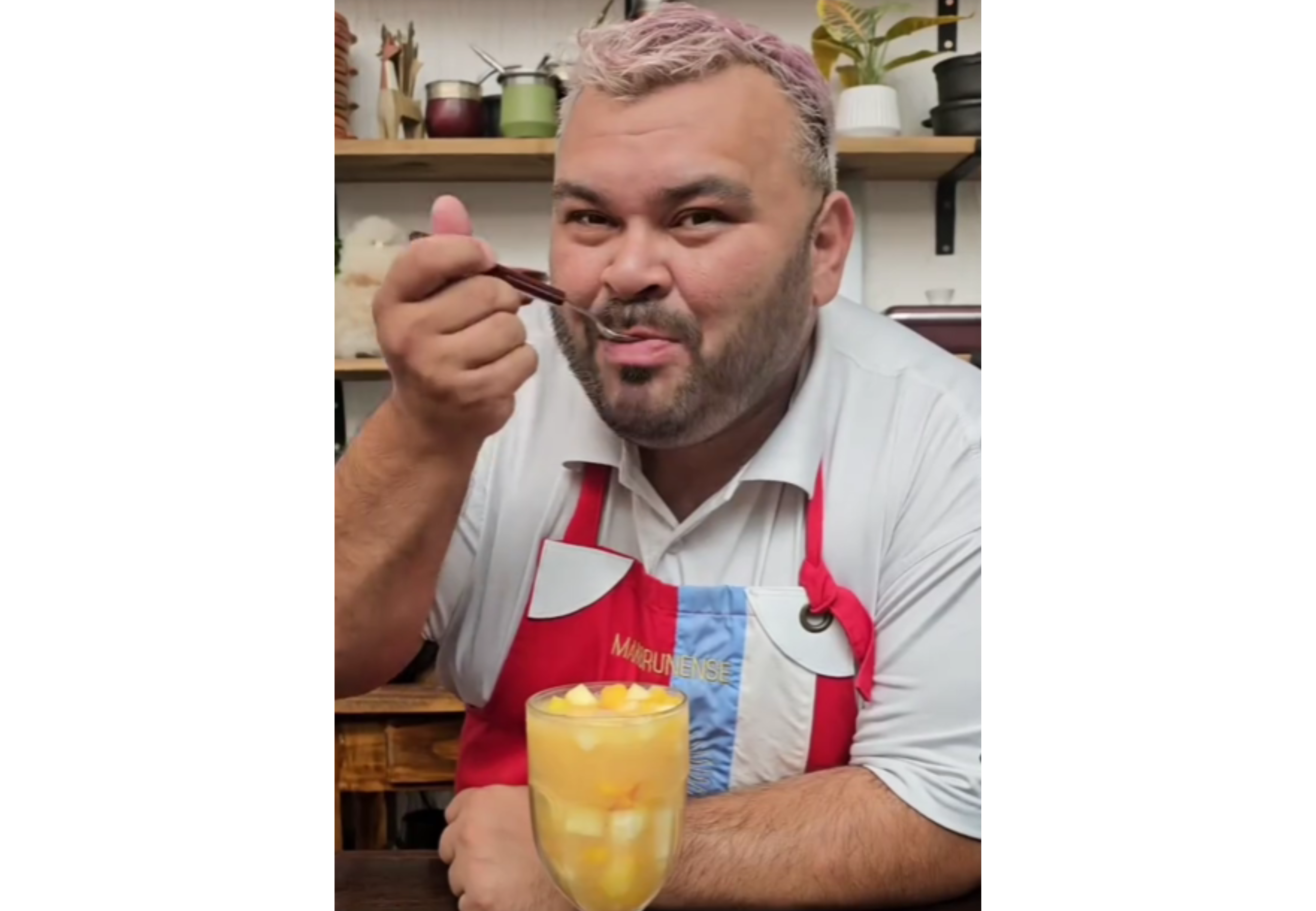 Edgardo Ríos compartió esta receta en sus redes.