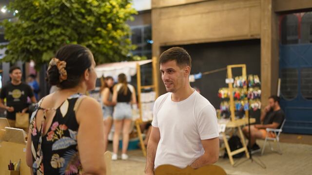 El intendente de Rafaela, Leonardo Viotti, dijo presente en el ciclo “Música en Carcabuey”.