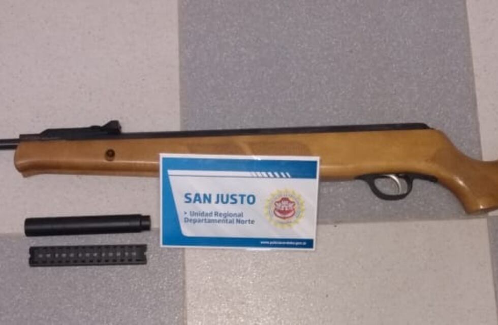 Arroyito: secuestran un arma relacionada con un hecho de violencia familiar