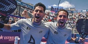 El mercedino Maximiliano Sanchez y el quilmeño Luciano Capra, se adjudicaron el Master de Valladolid y van por el Valencia.