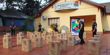 Interceptan una camioneta con cigarrillos de contrabando en Eldorado.