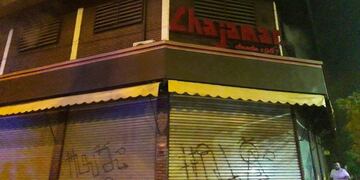 Ocurrió en la sucursal de Tejedor y Estrada. Sucedió a la medianoche cuando se rompió uno de los hornos.